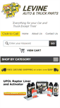 Mobile Screenshot of levineautoparts.com